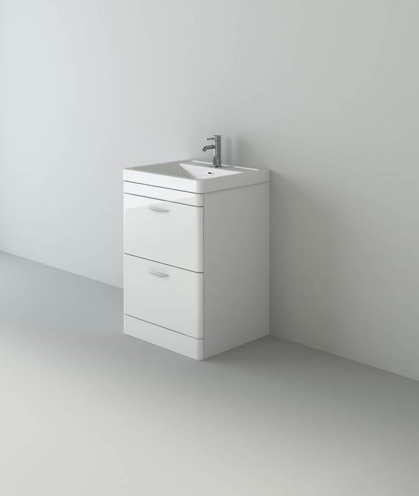 White Orion Vanity and Polymarble Basin